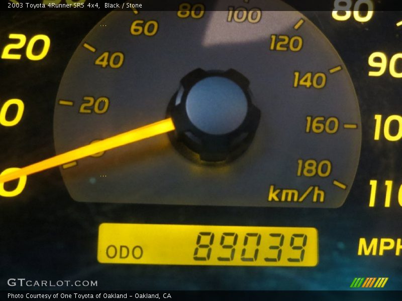 Black / Stone 2003 Toyota 4Runner SR5 4x4