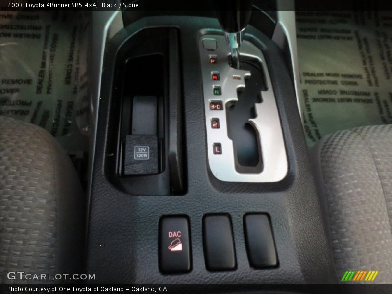 Black / Stone 2003 Toyota 4Runner SR5 4x4