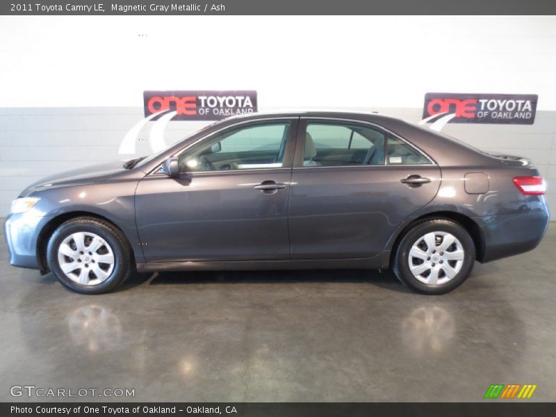 Magnetic Gray Metallic / Ash 2011 Toyota Camry LE