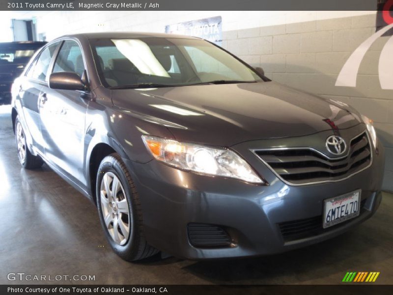 Magnetic Gray Metallic / Ash 2011 Toyota Camry LE