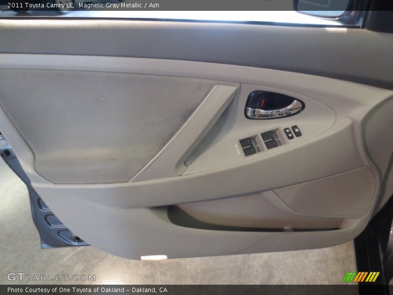 Magnetic Gray Metallic / Ash 2011 Toyota Camry LE