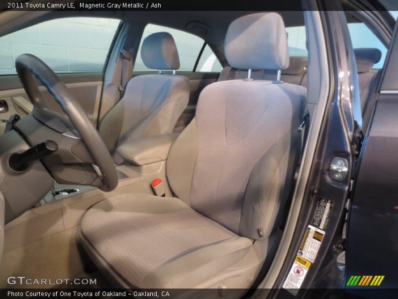 Magnetic Gray Metallic / Ash 2011 Toyota Camry LE