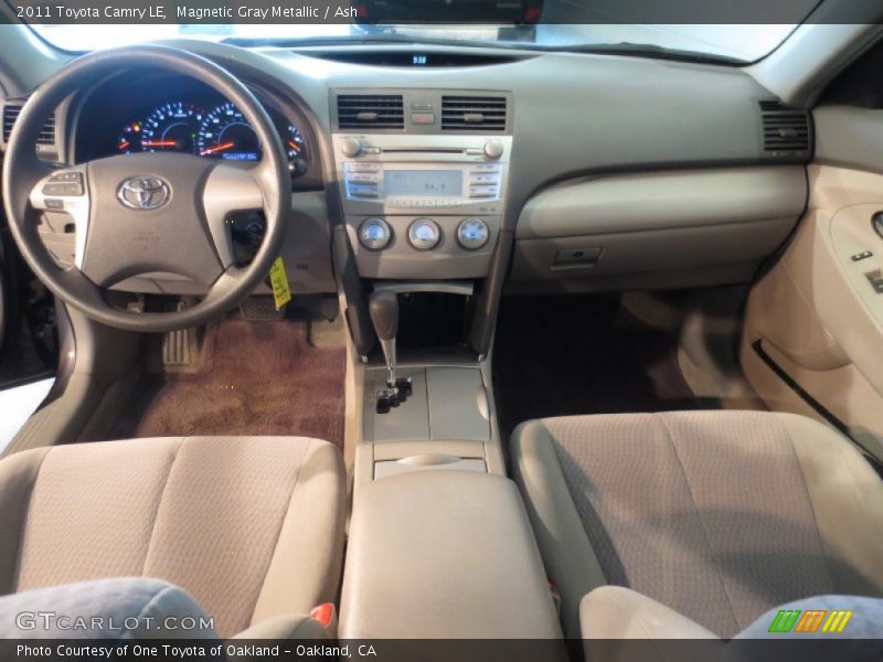 Magnetic Gray Metallic / Ash 2011 Toyota Camry LE