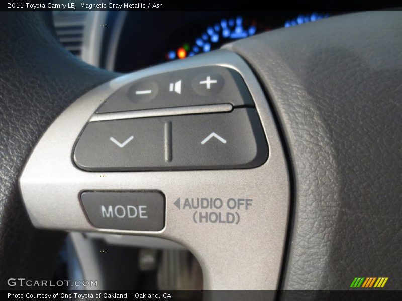 Magnetic Gray Metallic / Ash 2011 Toyota Camry LE
