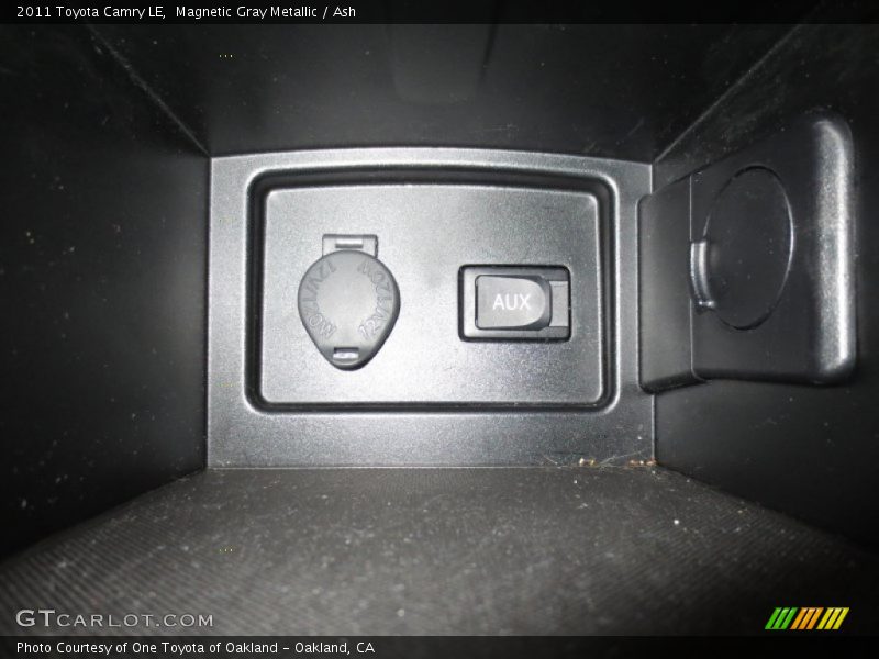 Magnetic Gray Metallic / Ash 2011 Toyota Camry LE