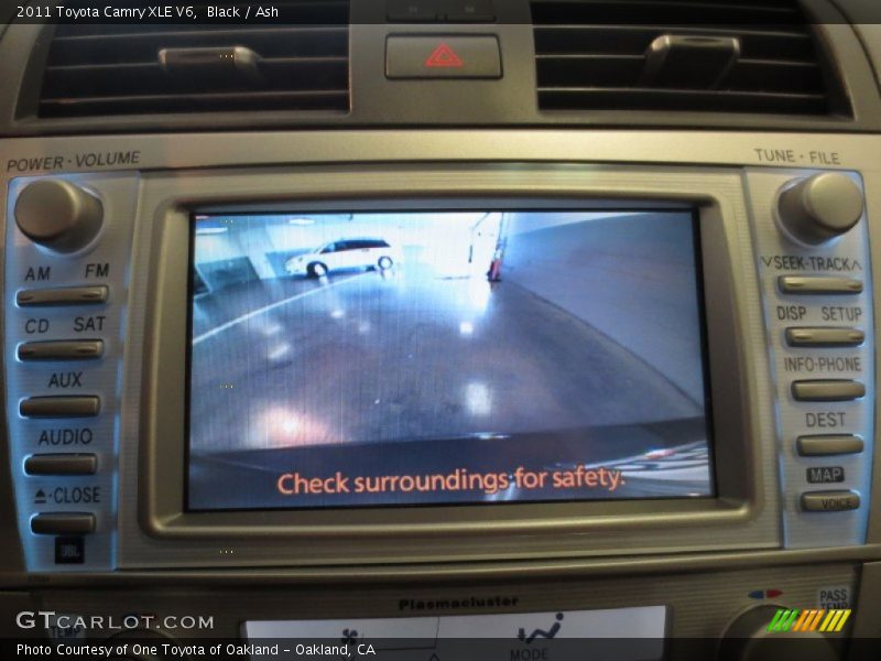 Black / Ash 2011 Toyota Camry XLE V6