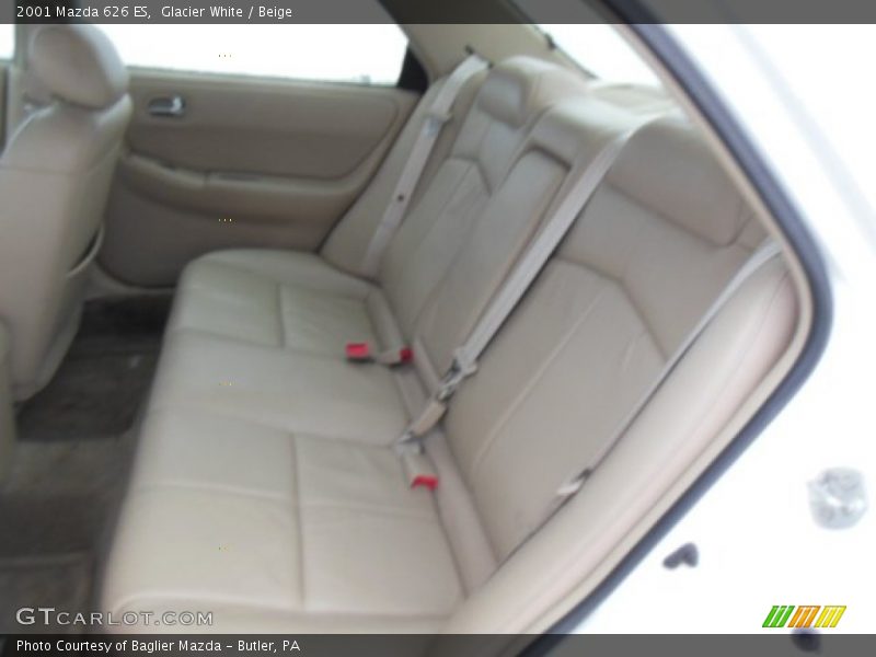 Rear Seat of 2001 626 ES