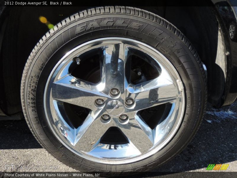 Black / Black 2012 Dodge Avenger SE