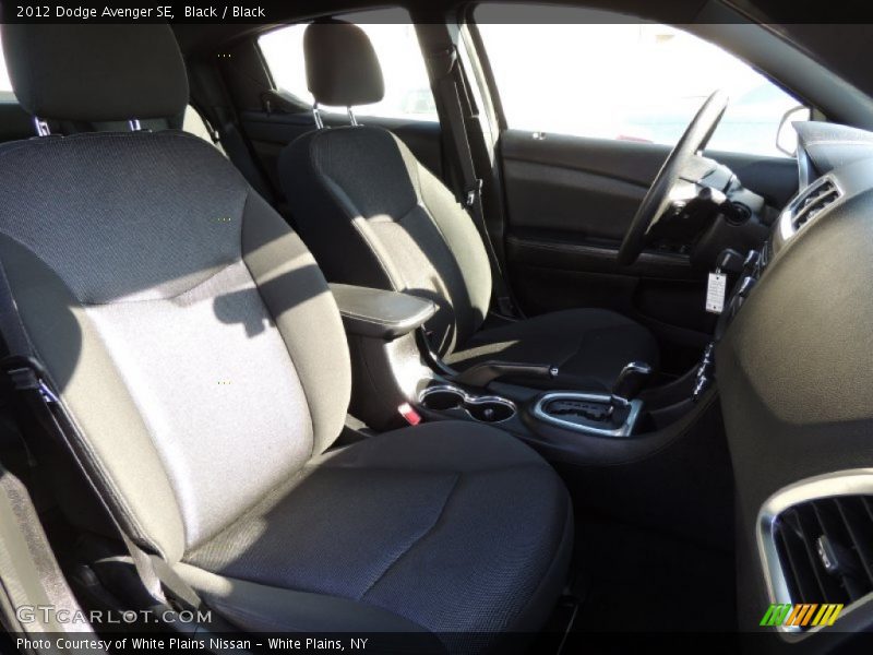 Black / Black 2012 Dodge Avenger SE