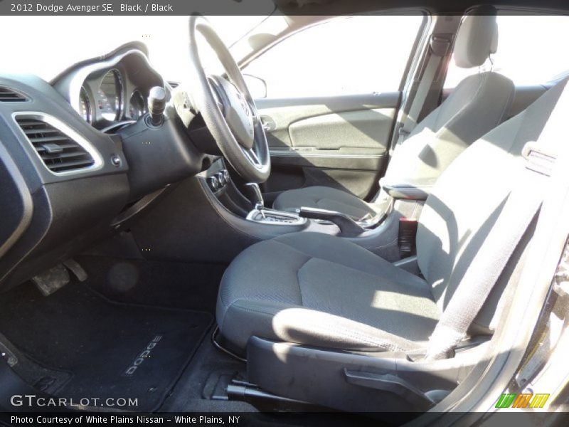 Black / Black 2012 Dodge Avenger SE