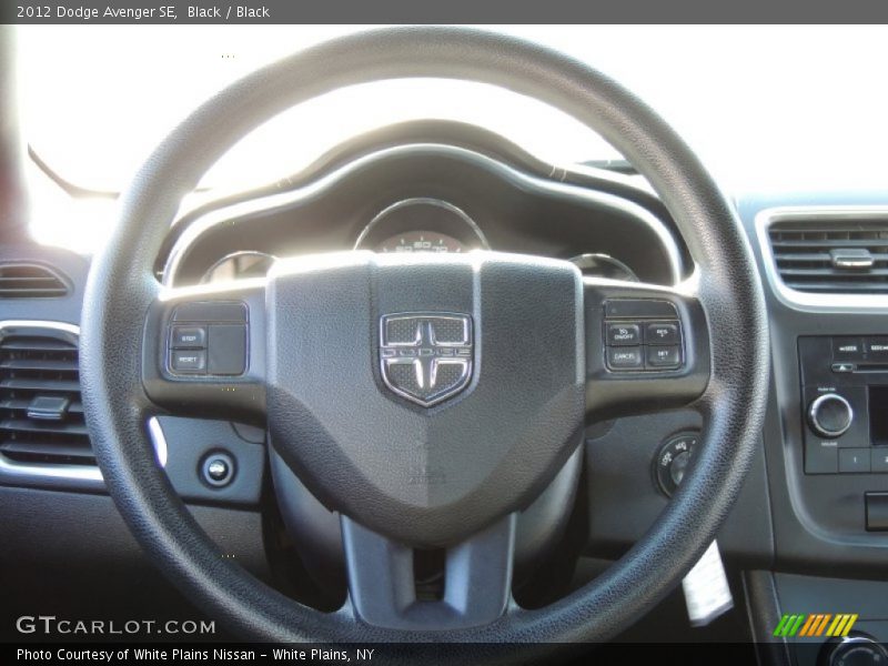 Black / Black 2012 Dodge Avenger SE