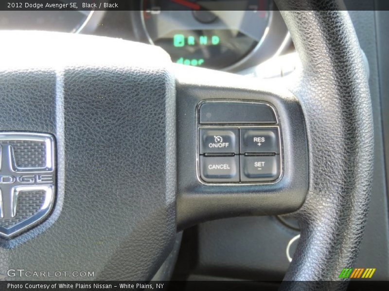 Black / Black 2012 Dodge Avenger SE