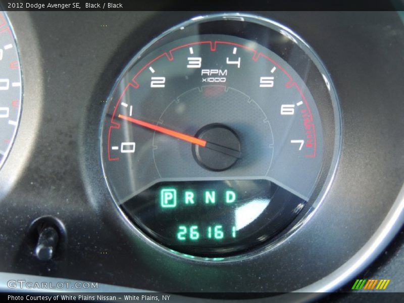 Black / Black 2012 Dodge Avenger SE
