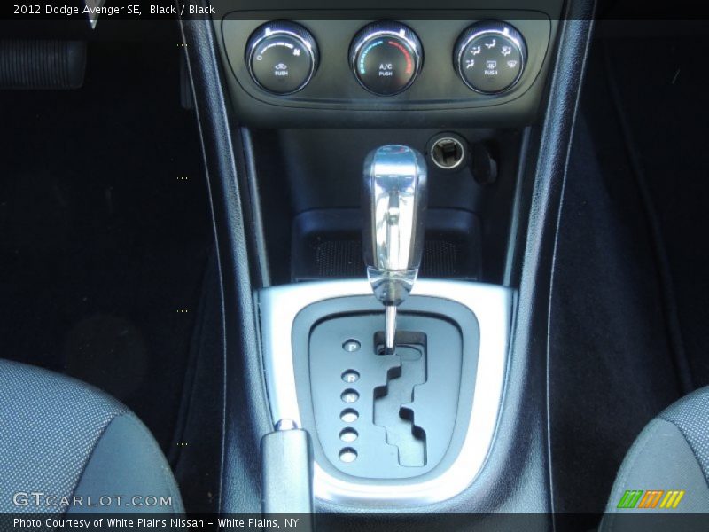 Black / Black 2012 Dodge Avenger SE