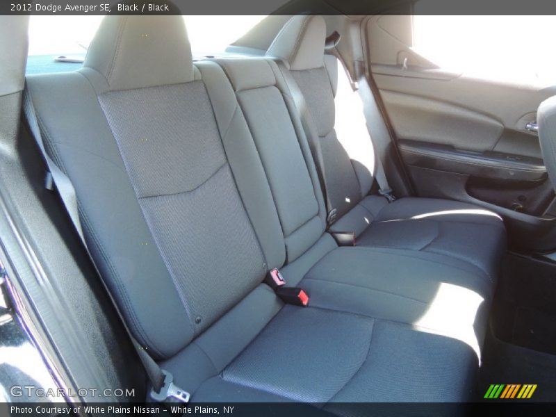 Black / Black 2012 Dodge Avenger SE
