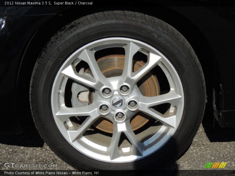 Super Black / Charcoal 2012 Nissan Maxima 3.5 S