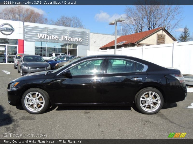 Super Black / Charcoal 2012 Nissan Maxima 3.5 S