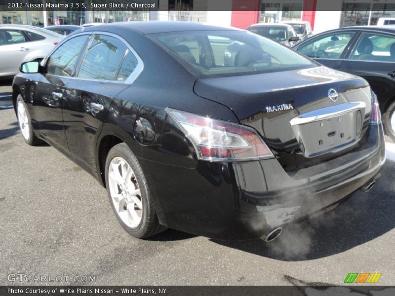 Super Black / Charcoal 2012 Nissan Maxima 3.5 S