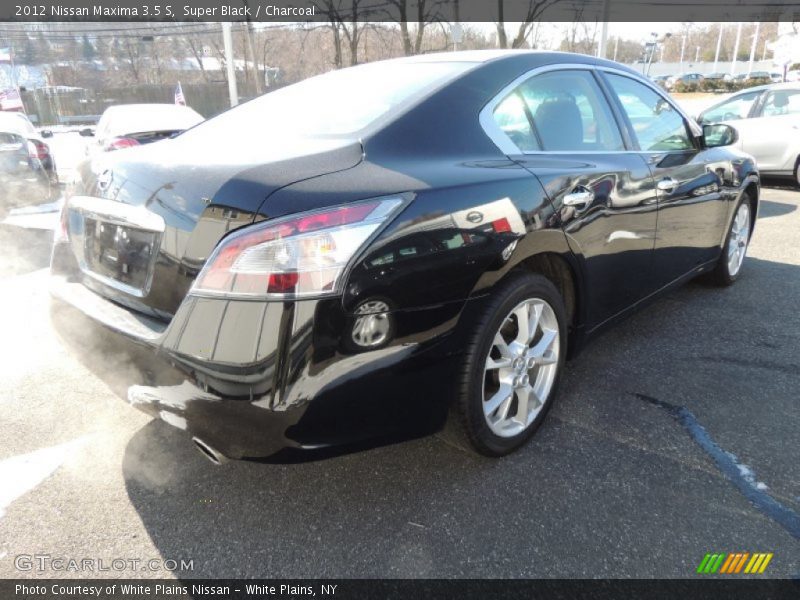 Super Black / Charcoal 2012 Nissan Maxima 3.5 S
