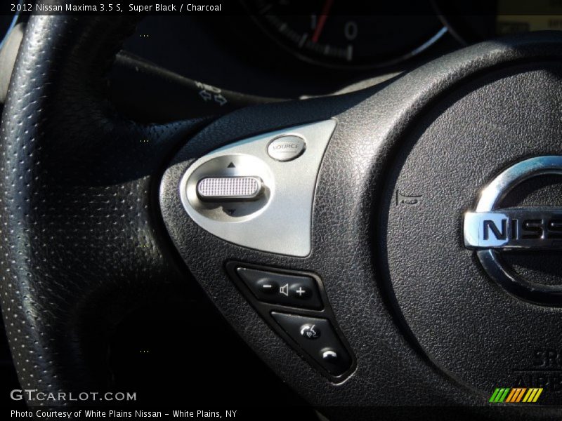 Super Black / Charcoal 2012 Nissan Maxima 3.5 S