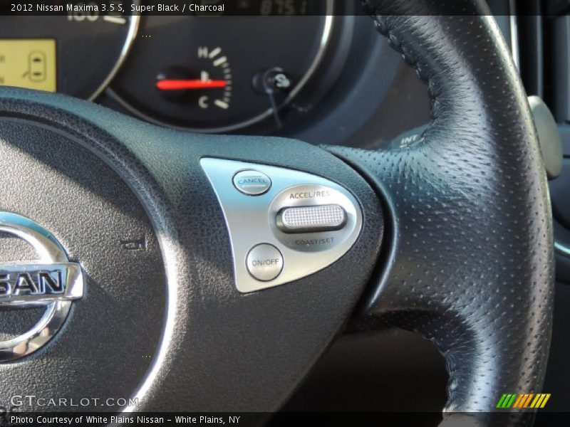 Super Black / Charcoal 2012 Nissan Maxima 3.5 S