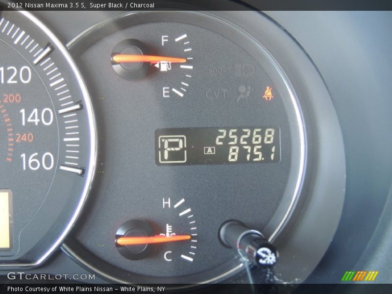 Super Black / Charcoal 2012 Nissan Maxima 3.5 S