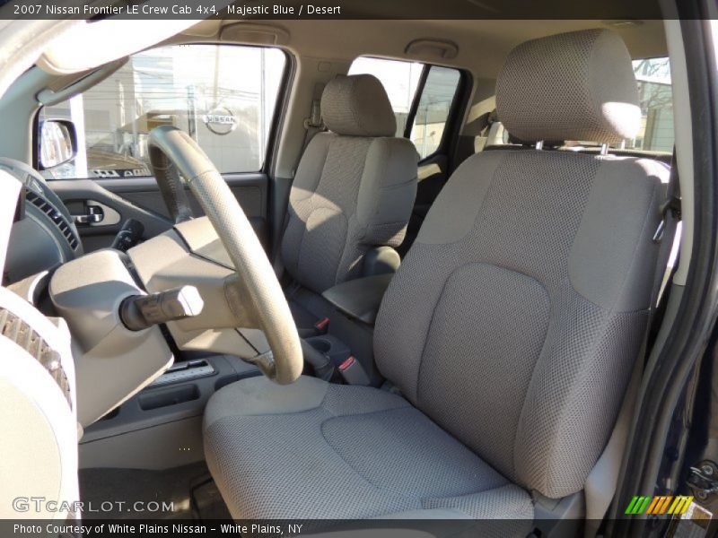 Majestic Blue / Desert 2007 Nissan Frontier LE Crew Cab 4x4