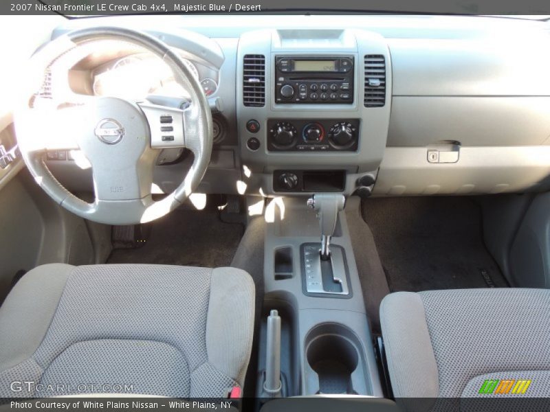Majestic Blue / Desert 2007 Nissan Frontier LE Crew Cab 4x4
