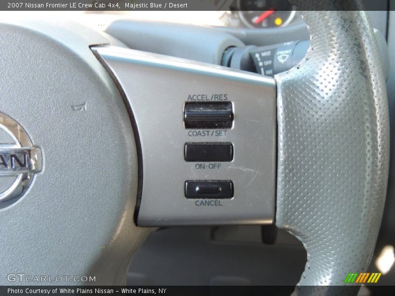 Majestic Blue / Desert 2007 Nissan Frontier LE Crew Cab 4x4