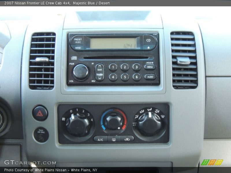 Majestic Blue / Desert 2007 Nissan Frontier LE Crew Cab 4x4
