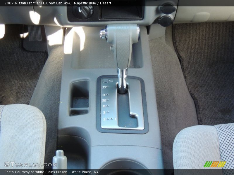 Majestic Blue / Desert 2007 Nissan Frontier LE Crew Cab 4x4