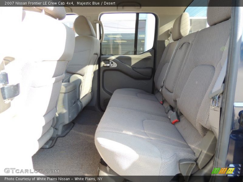 Majestic Blue / Desert 2007 Nissan Frontier LE Crew Cab 4x4