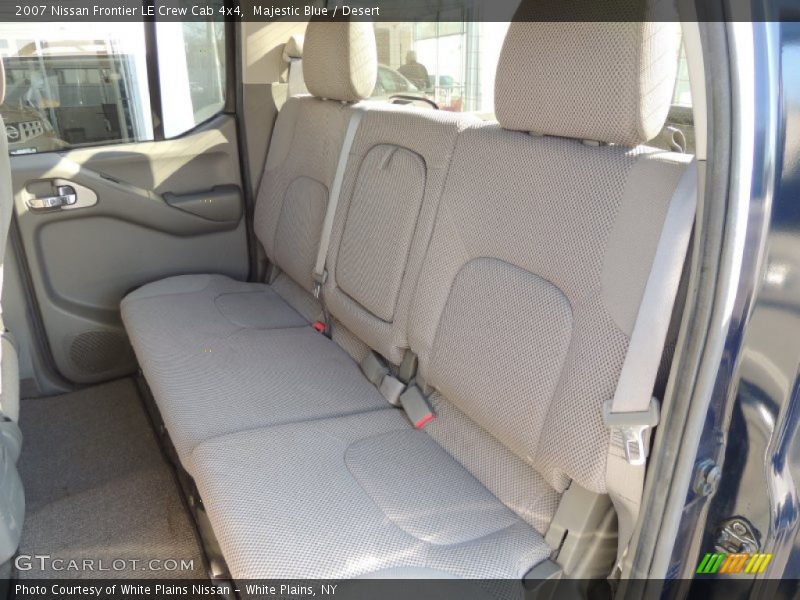 Majestic Blue / Desert 2007 Nissan Frontier LE Crew Cab 4x4