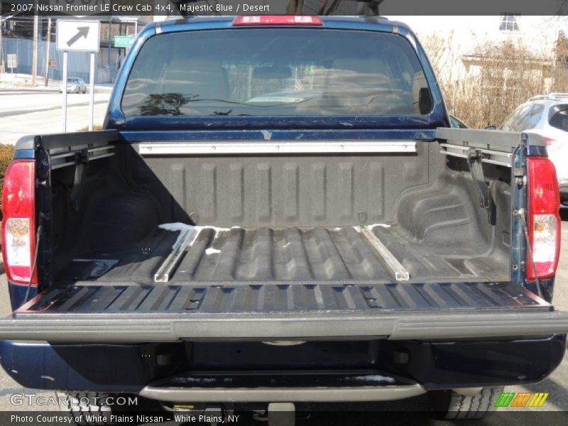 Majestic Blue / Desert 2007 Nissan Frontier LE Crew Cab 4x4