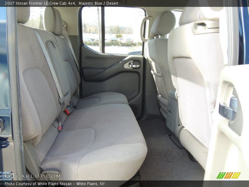 Majestic Blue / Desert 2007 Nissan Frontier LE Crew Cab 4x4