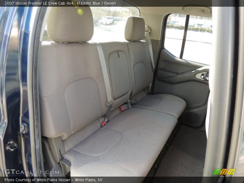 Majestic Blue / Desert 2007 Nissan Frontier LE Crew Cab 4x4