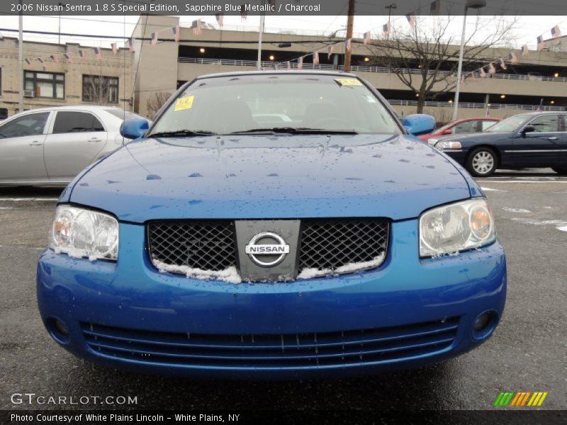 Sapphire Blue Metallic / Charcoal 2006 Nissan Sentra 1.8 S Special Edition