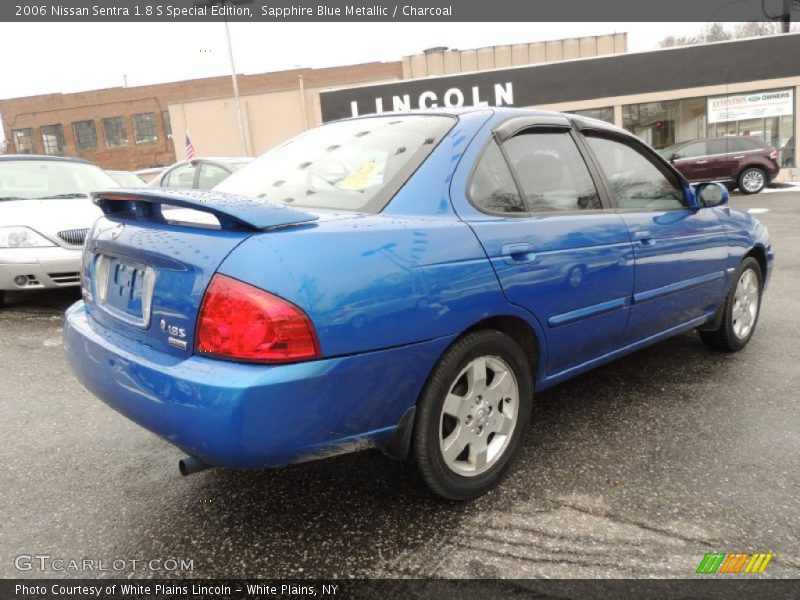 Sapphire Blue Metallic / Charcoal 2006 Nissan Sentra 1.8 S Special Edition