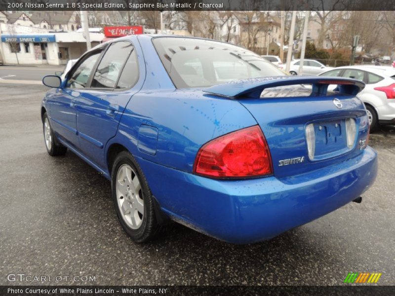 Sapphire Blue Metallic / Charcoal 2006 Nissan Sentra 1.8 S Special Edition