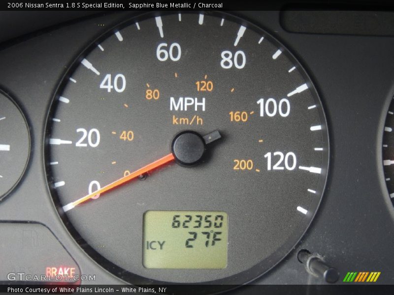 Sapphire Blue Metallic / Charcoal 2006 Nissan Sentra 1.8 S Special Edition