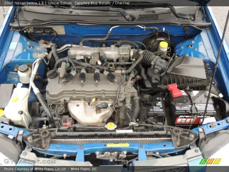 Sapphire Blue Metallic / Charcoal 2006 Nissan Sentra 1.8 S Special Edition