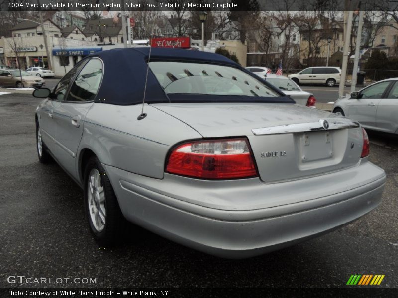Silver Frost Metallic / Medium Graphite 2004 Mercury Sable LS Premium Sedan
