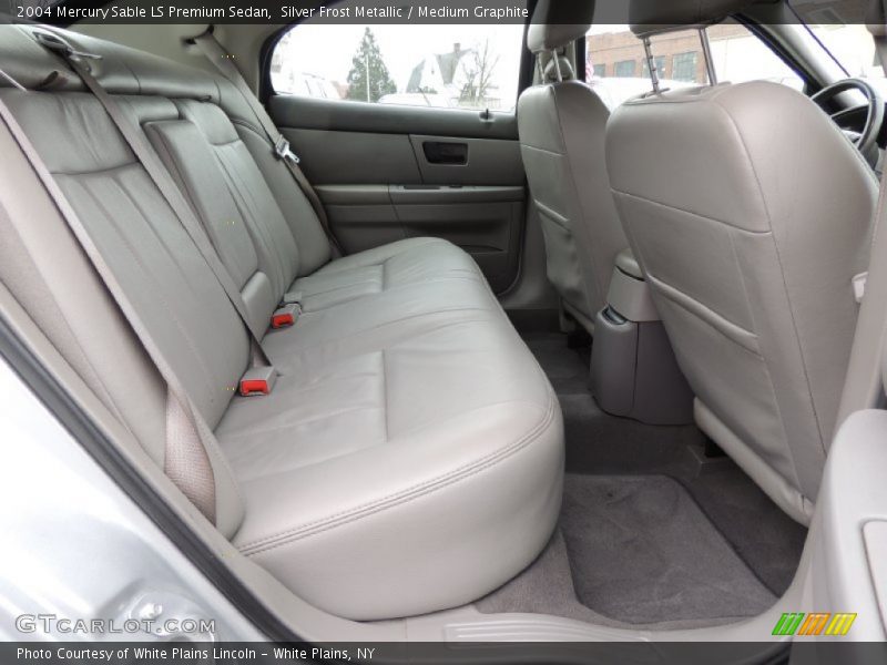 Silver Frost Metallic / Medium Graphite 2004 Mercury Sable LS Premium Sedan