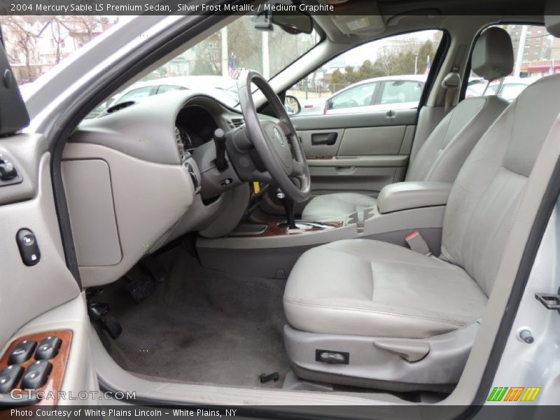 Silver Frost Metallic / Medium Graphite 2004 Mercury Sable LS Premium Sedan