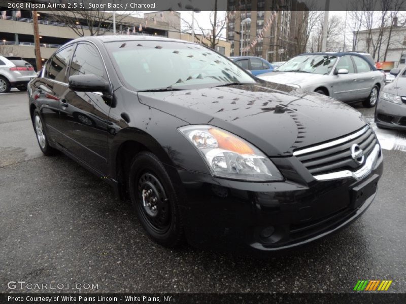 Super Black / Charcoal 2008 Nissan Altima 2.5 S