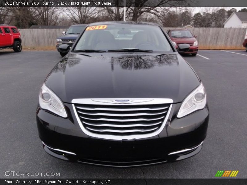 Black / Black/Light Frost Beige 2011 Chrysler 200 Touring