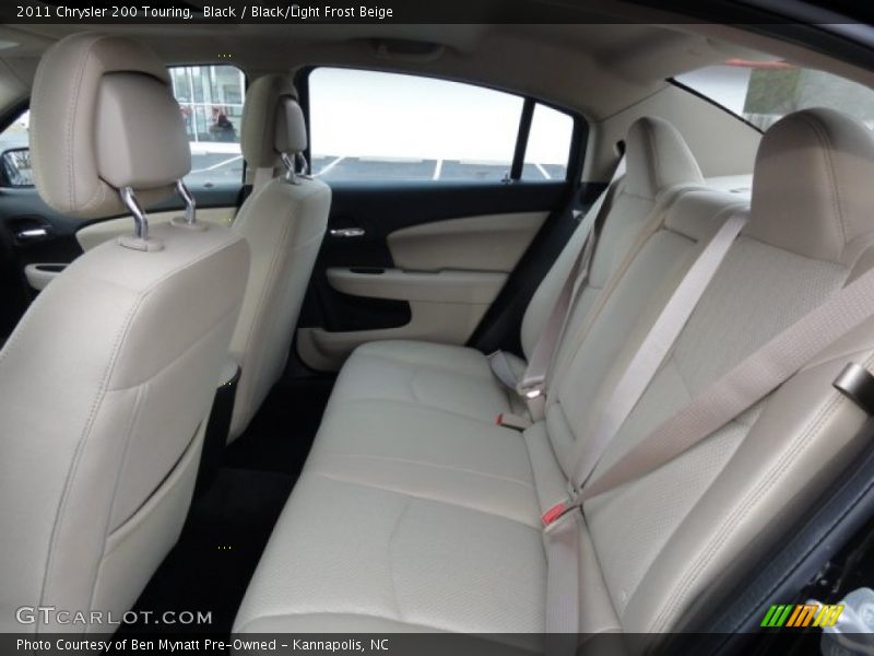 Black / Black/Light Frost Beige 2011 Chrysler 200 Touring