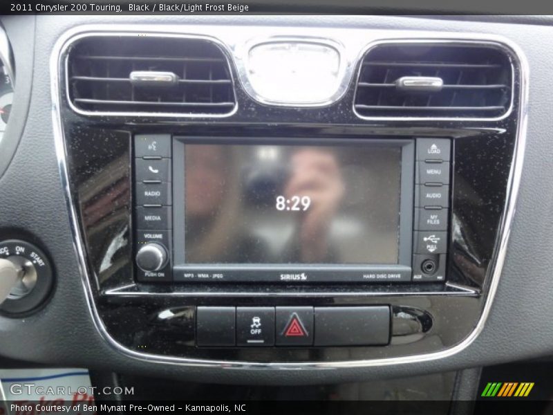 Black / Black/Light Frost Beige 2011 Chrysler 200 Touring