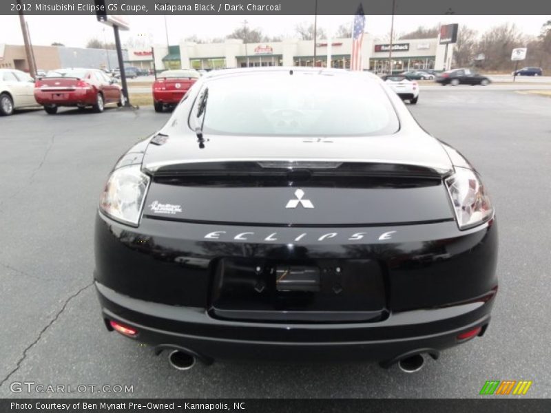 Kalapana Black / Dark Charcoal 2012 Mitsubishi Eclipse GS Coupe