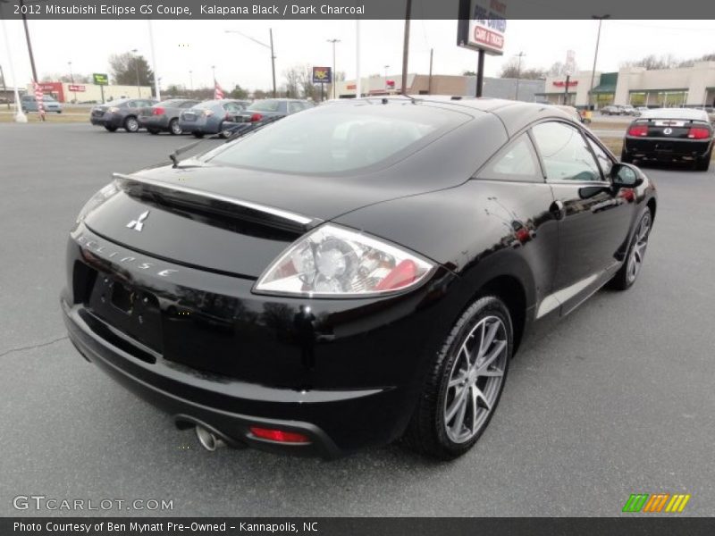 Kalapana Black / Dark Charcoal 2012 Mitsubishi Eclipse GS Coupe